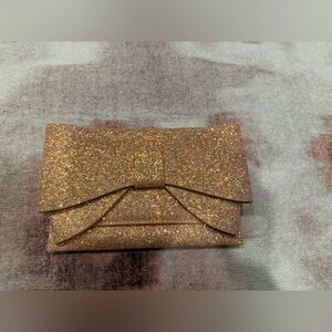 Glittering Gold Clutch Bag